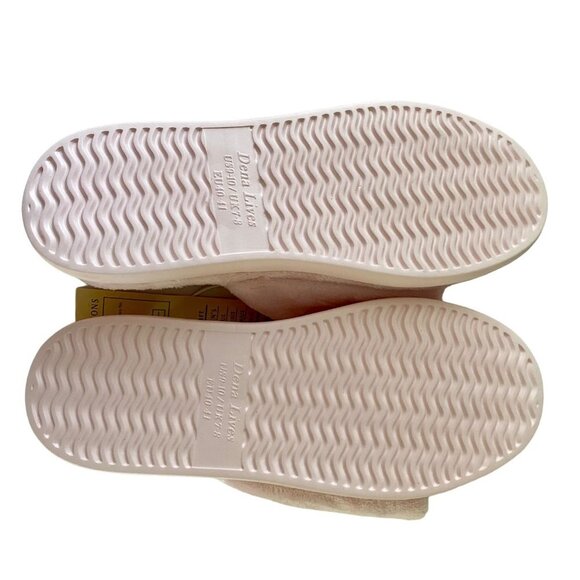 Dena Lives Ultra Soft Memory Foam Slippers Indoor Outdoors Pink Large NEW NWT - Picture 5 of 11